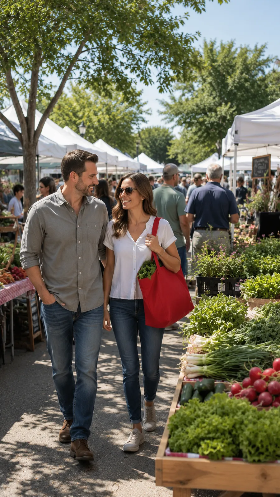 The Burleson farmers market