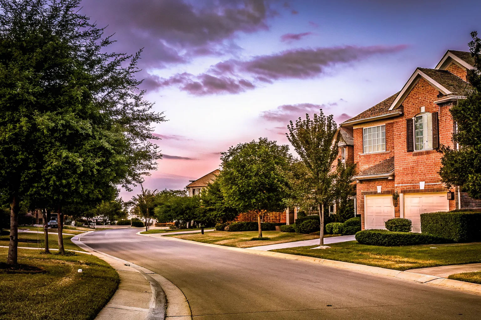Churchill Park neighborhood in Burleson, TX