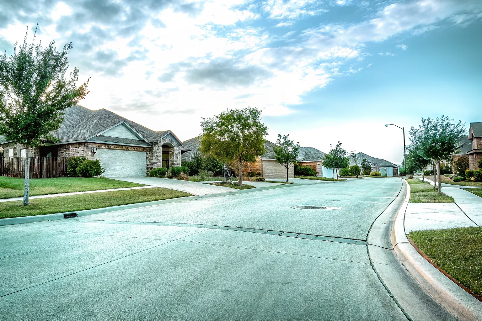 Hidden Creek Estates neighborhood in Burleson, TX