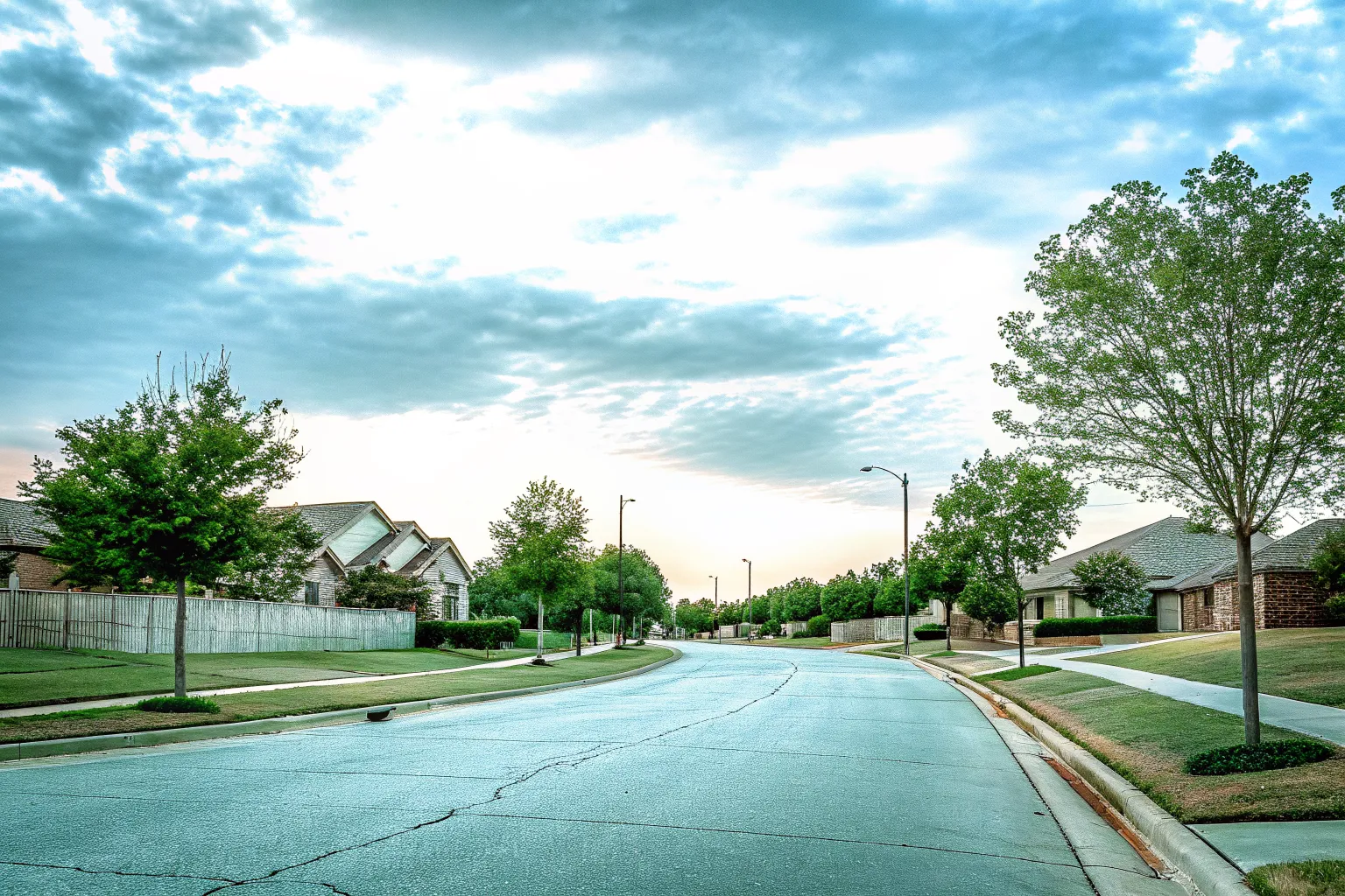 Rolling Meadows neighborhood in Burleson, TX