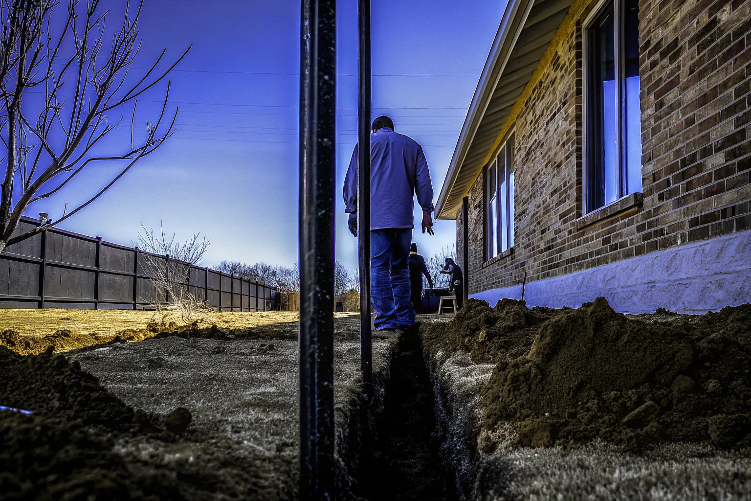 General contractor at work in Burleson